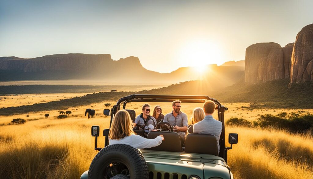 budget safari in South Africa