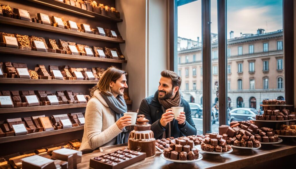chocolate tour in Turin