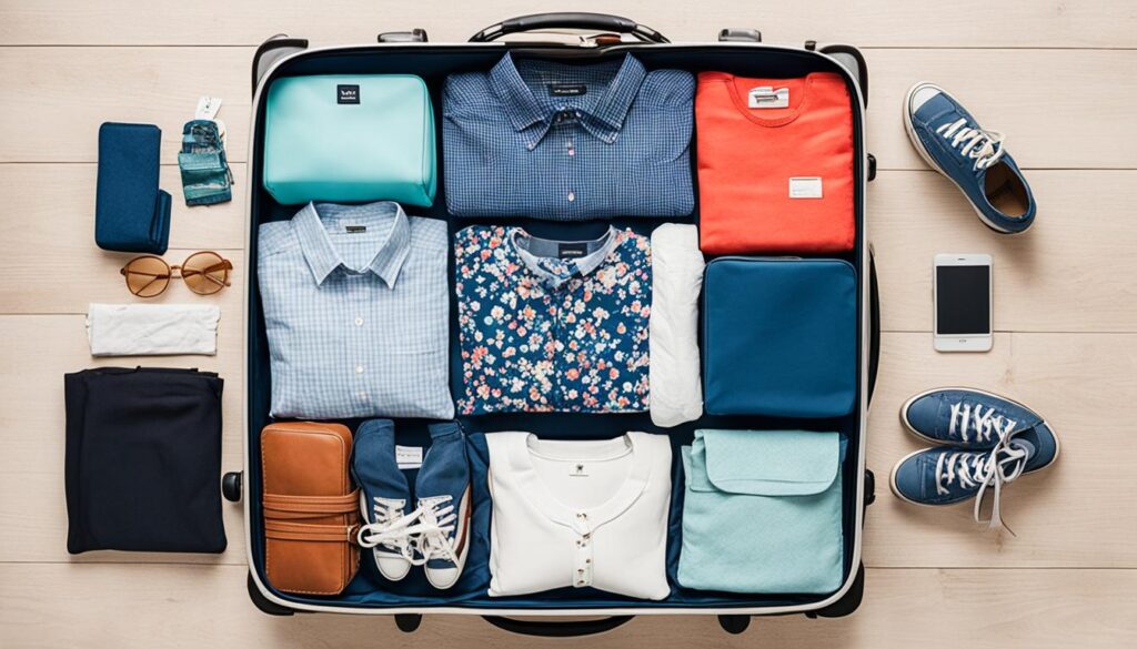 suitcase organization ideas